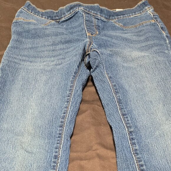 Skinny Jeggings Built-In Tough With Adjustable Waist Jeans Old Navy Size 10-12 - Picture 3 of 6